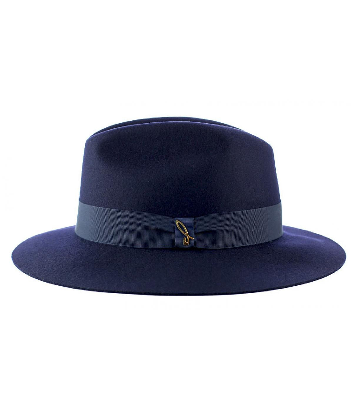 Doria 1905 Chapeau homme feutre laine marine